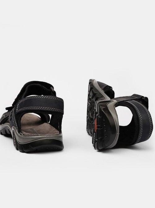 Sandales en nubuck - Kiabi