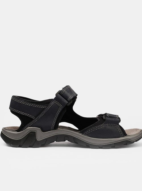 Sandales en nubuck - Kiabi
