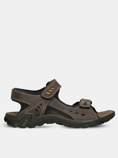 Sandales en nubuck - Kiabi