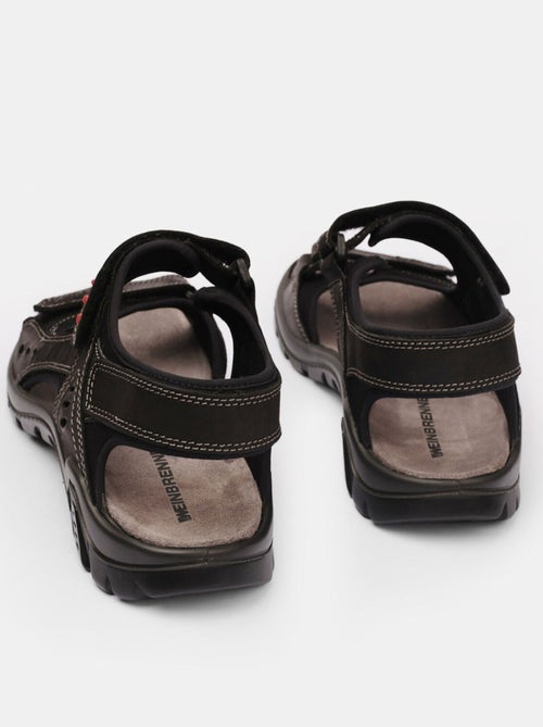 Sandales en nubuck - Kiabi
