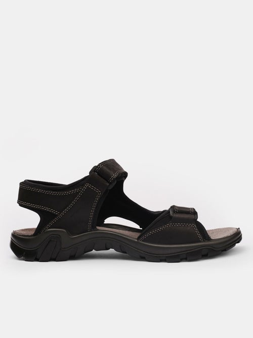 Sandales en nubuck - Kiabi