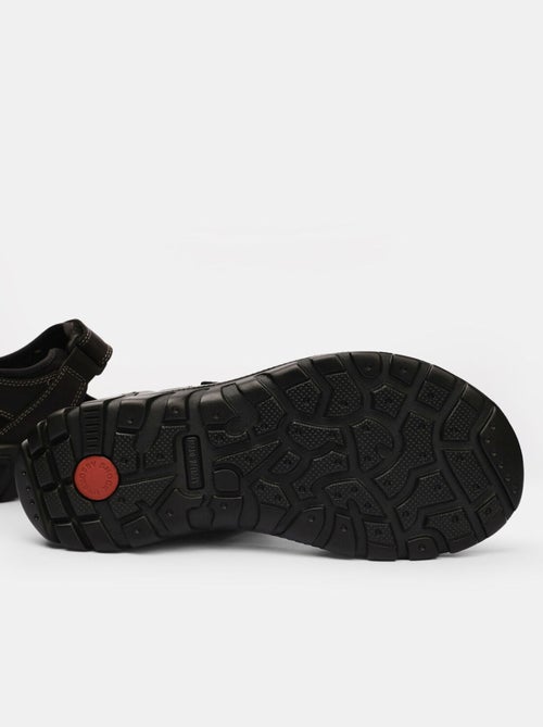 Sandales en nubuck - Kiabi