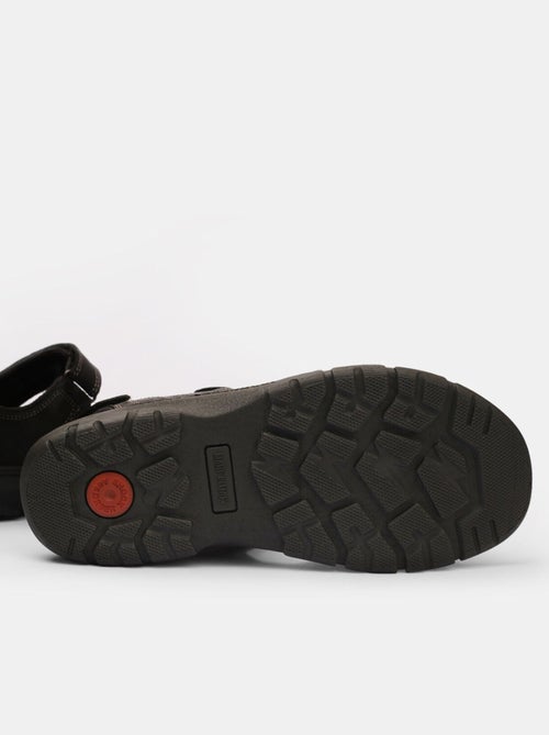 Sandales en nubuck - Kiabi