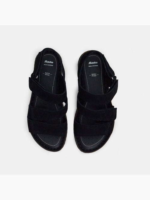 Sandales en nubuck - Kiabi