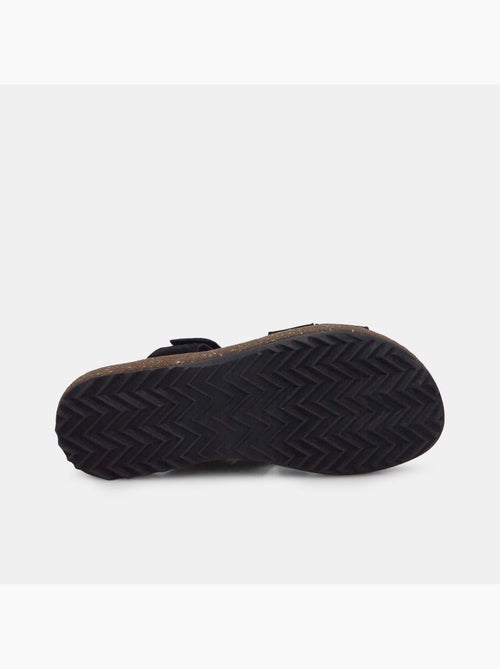 Sandales en nubuck - Kiabi