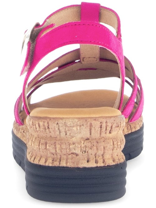 Sandales  en nubuck - Kiabi