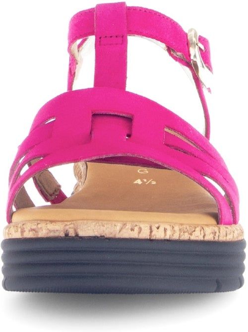 Sandales  en nubuck - Kiabi
