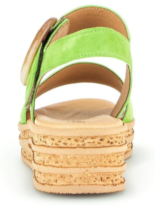 Sandales  en nubuck - Kiabi