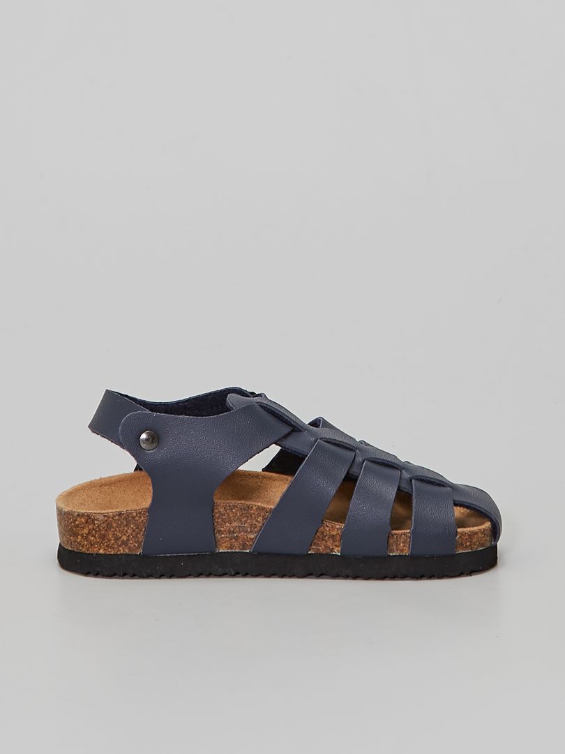 sandales bleu clair