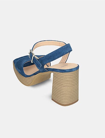 Sandales en suède BATA