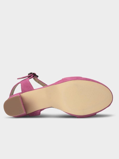 Sandales en suède BATA - Kiabi