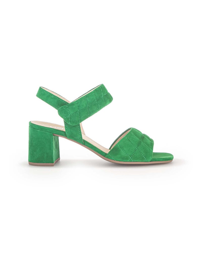 Sandales  en suède Gabor Vert - Kiabi