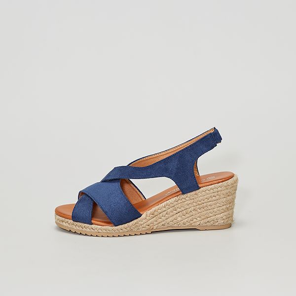 sandale bleu