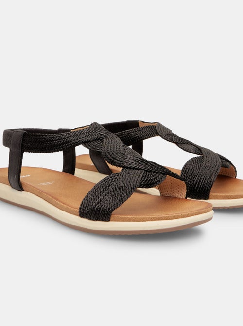 Sandales en tissu BATA - Kiabi
