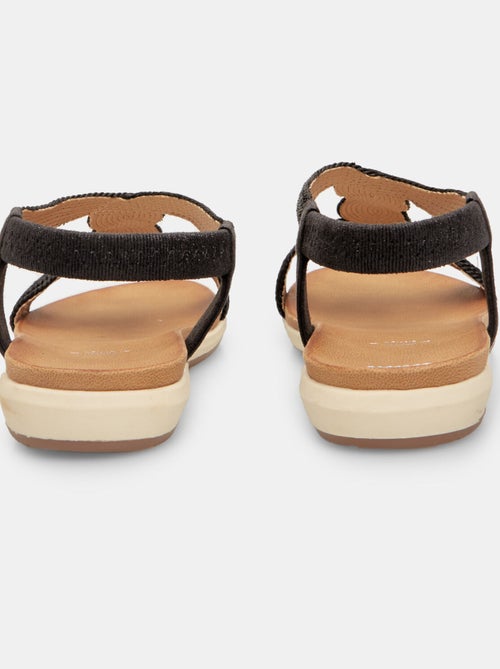 Sandales en tissu BATA - Kiabi