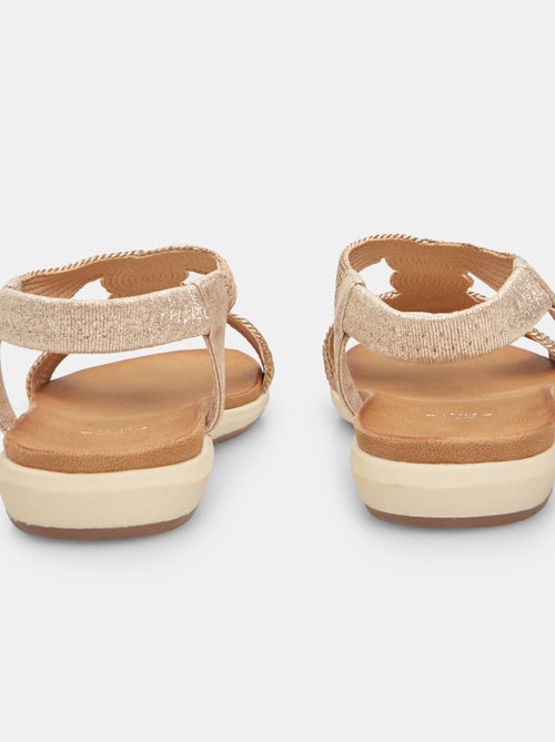 Sandales en tissu BATA - Kiabi