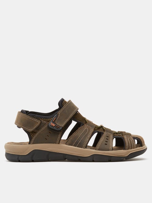 Sandales en tissu - Kiabi