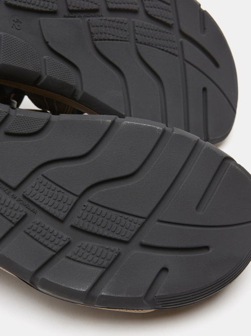 Sandales en tissu - Kiabi