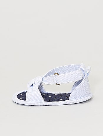 Sandales en toile