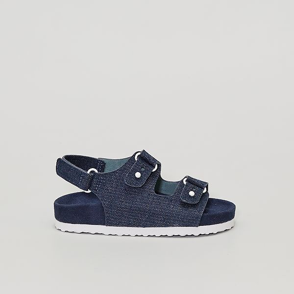 Sandales En Toile Bebe Garcon Denim Kiabi 10 00 Sandales En Toile Bebe Garcon Denim Kiabi 10 00