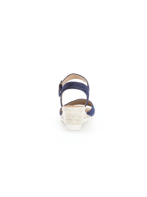 Sandales  en velours - Kiabi