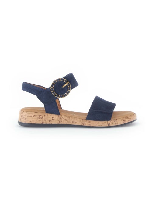 Sandales  en velours - Kiabi