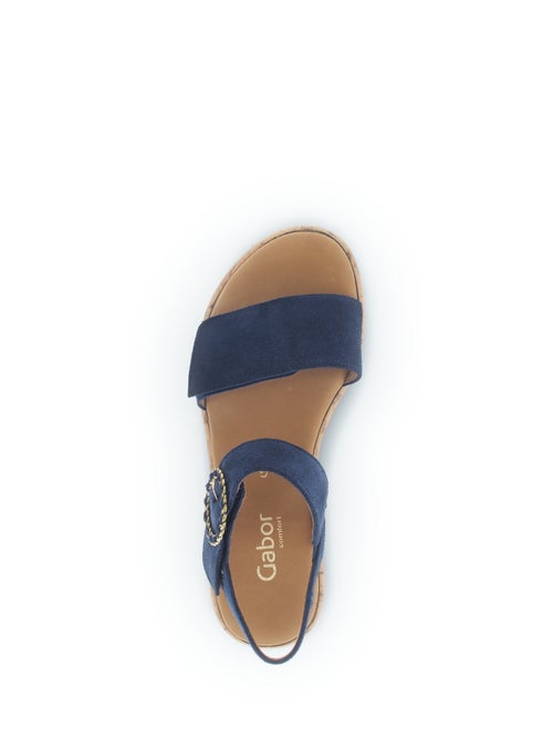 Sandales  en velours - Kiabi