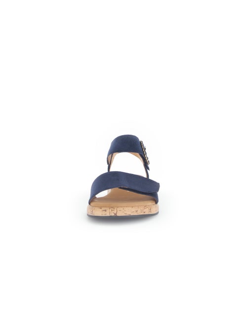 Sandales  en velours - Kiabi