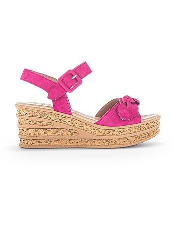 Sandales en velours