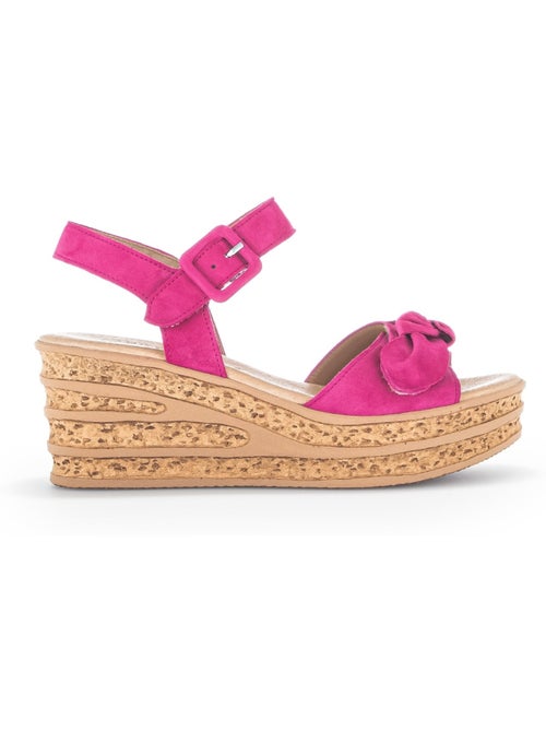 Sandales  en velours - Kiabi