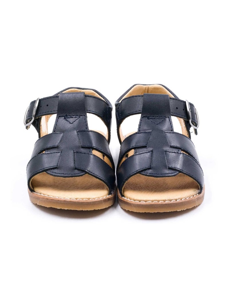 Sandales Enfant - Nu Pied Enfant - Boni Achille II Bleu marine - Kiabi