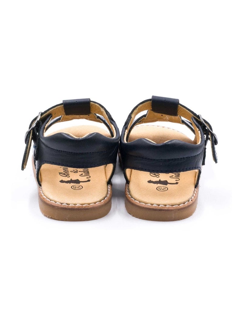 Sandales Enfant - Nu Pied Enfant - Boni Achille II Bleu marine - Kiabi