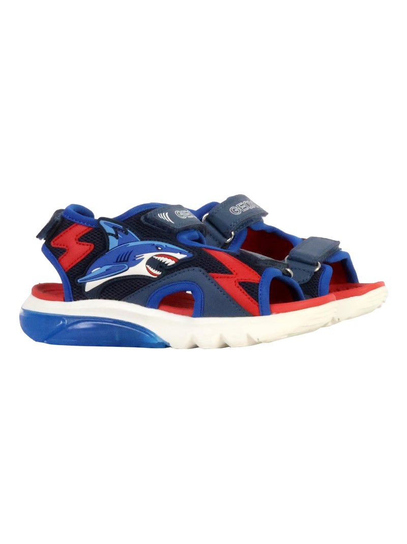 Sandales Enfant à Scratch Geox Sandal Ciberdron Multicolore - Kiabi