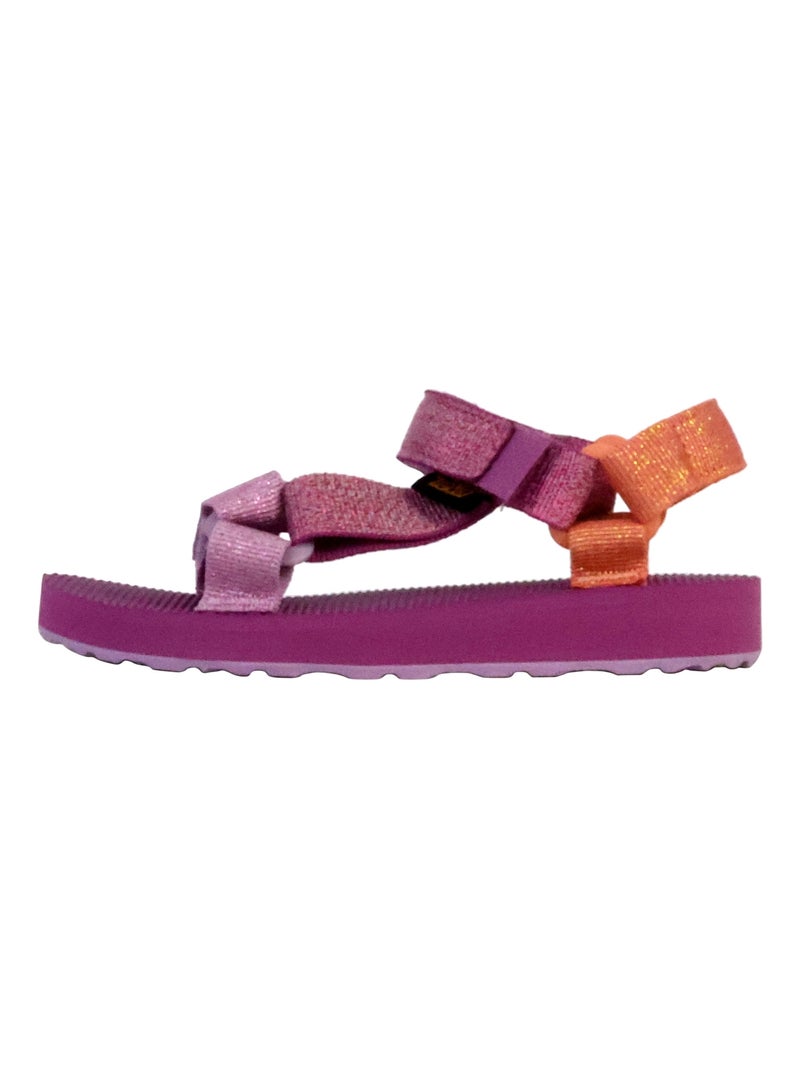 Sandales Enfant à Scratch Teva Original Universal Metallic Rose - Kiabi