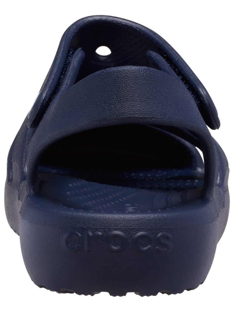 Sandales Enfant à Scratches Crocs Classic Fisherman Bleu marine - Kiabi