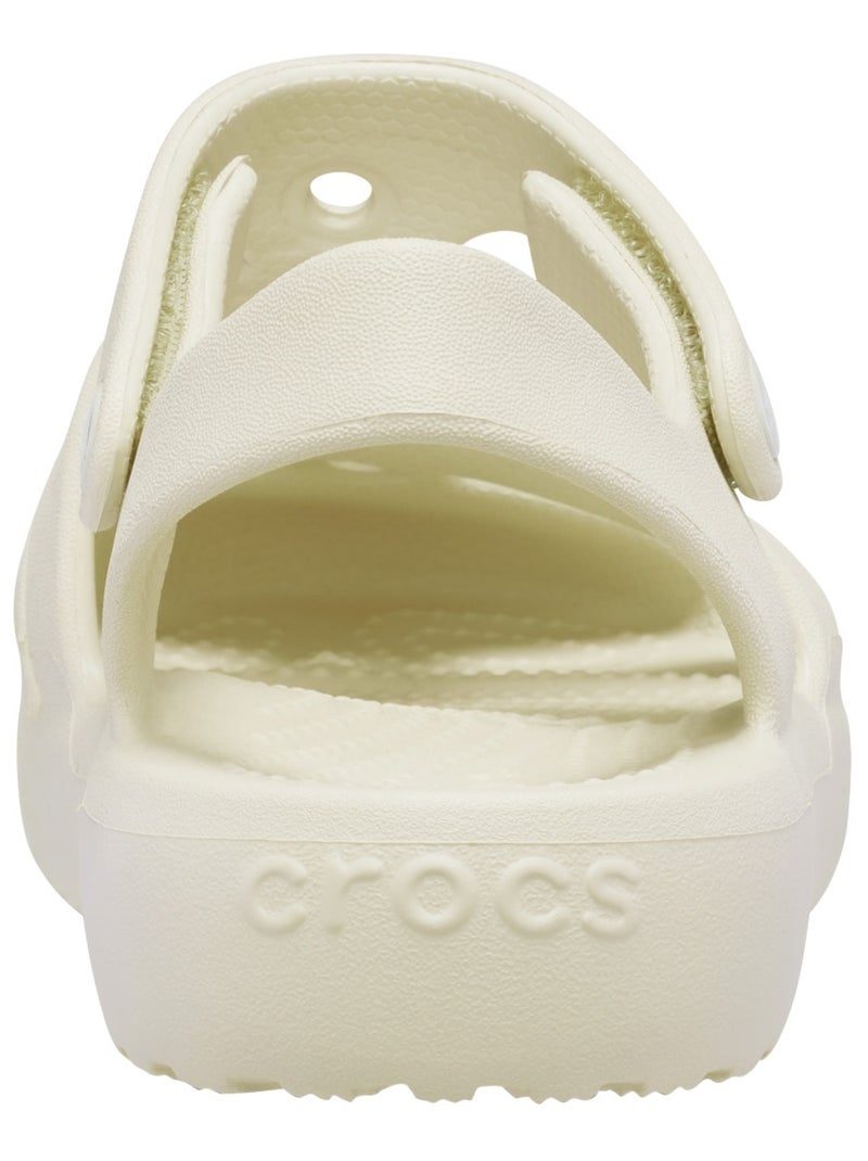 Sandales Enfant à Scratches Crocs Fisherman Blanc - Kiabi