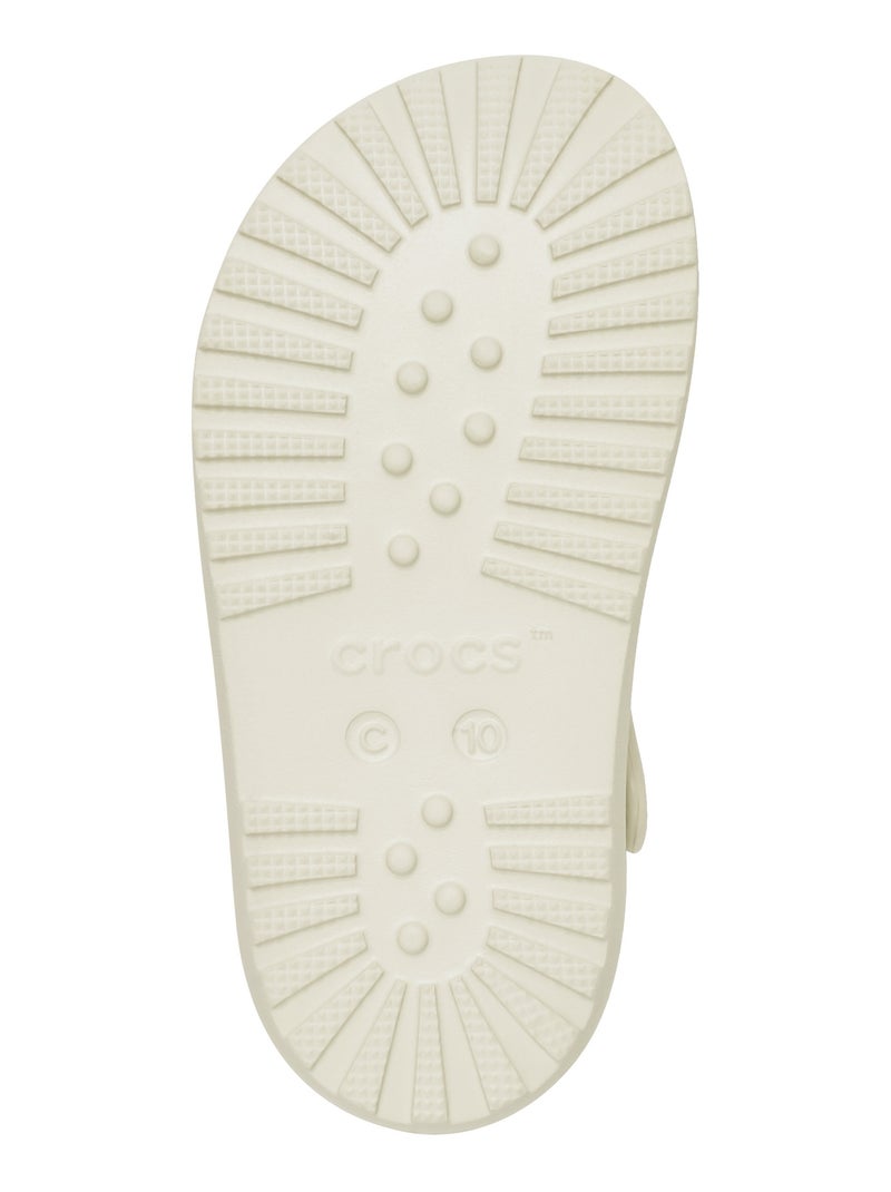 Sandales Enfant à Scratches Crocs Fisherman Blanc - Kiabi