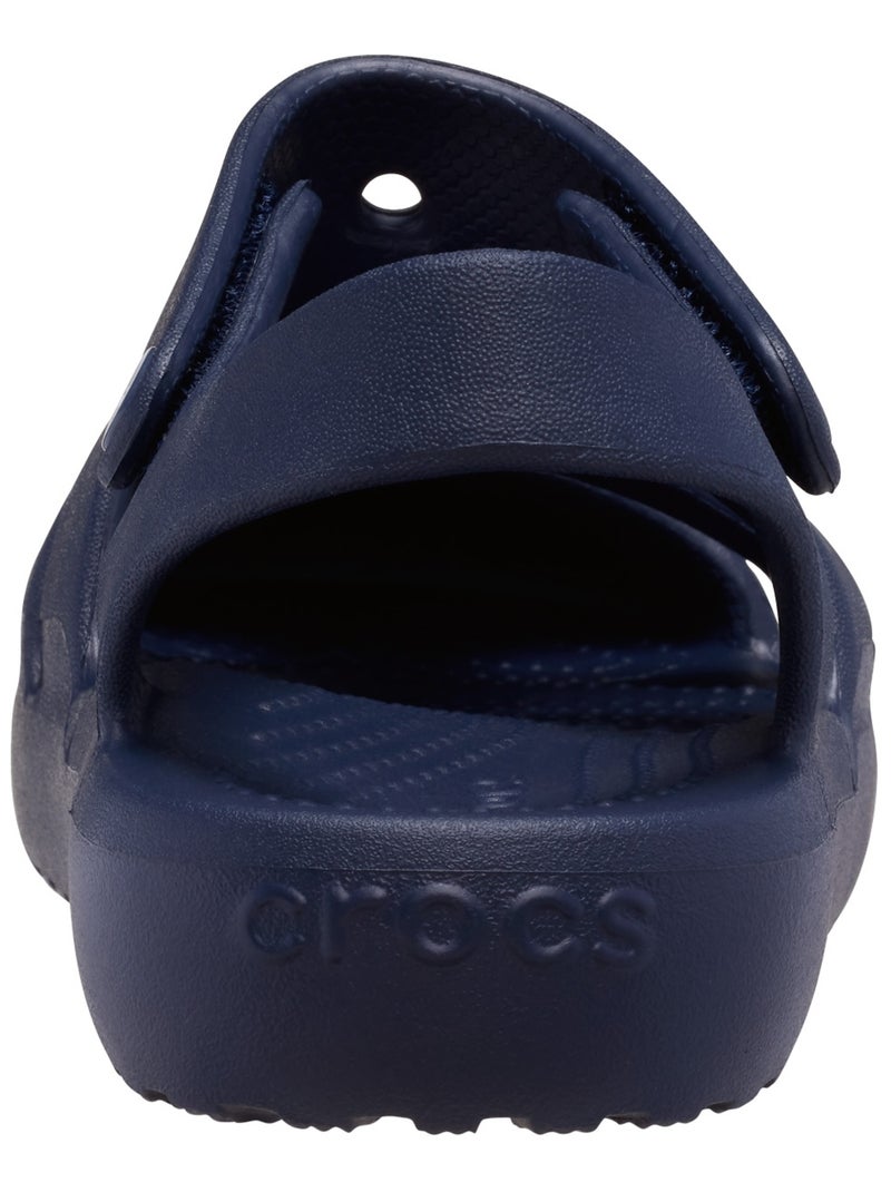 Sandales Enfant à Scratches Crocs Fisherman Bleu marine - Kiabi