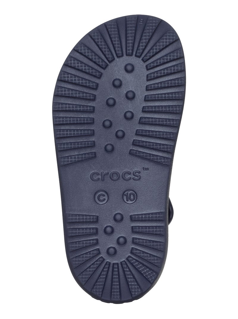 Sandales Enfant à Scratches Crocs Fisherman Bleu marine - Kiabi