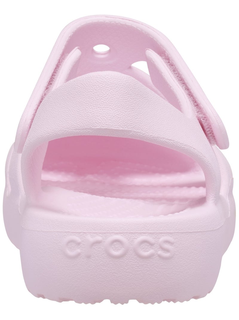 Sandales Enfant à Scratches Crocs Fisherman Rose - Kiabi
