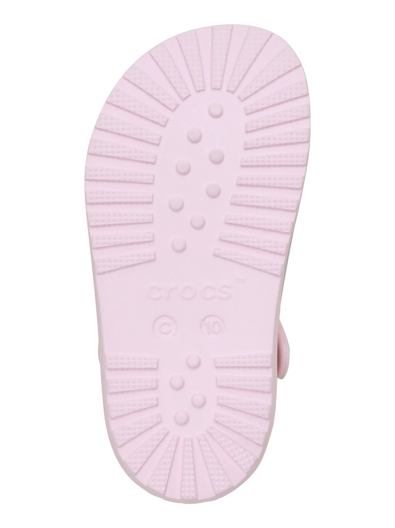 Sandales Enfant à Scratches Crocs Fisherman Rose - Kiabi