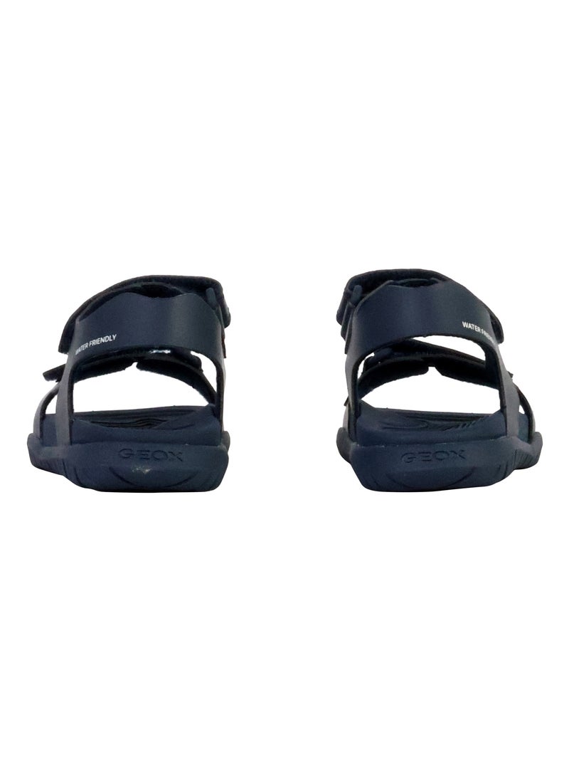 Sandales Enfant à Scratches Geox Fusbetto Bleu - Kiabi