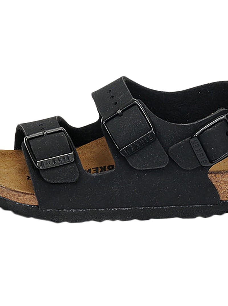 Sandales Enfant Birkenstock Milano Noir - Kiabi