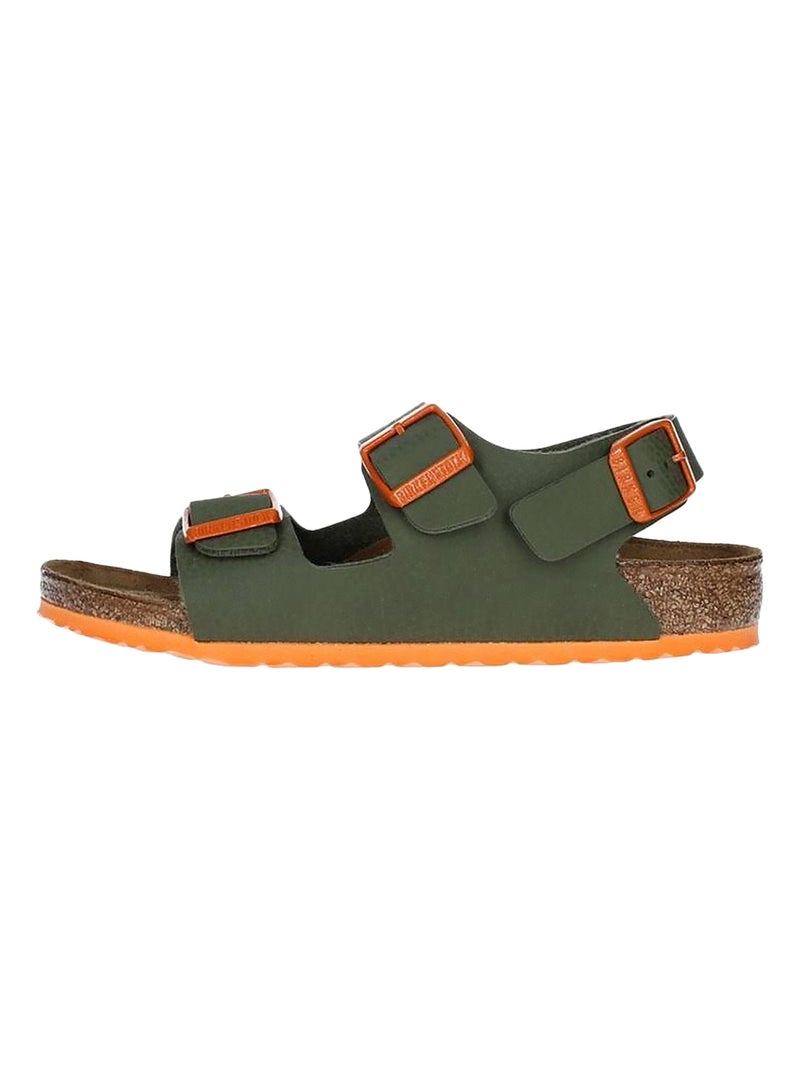 Sandales Enfant Birkenstock Milano Vert - Kiabi