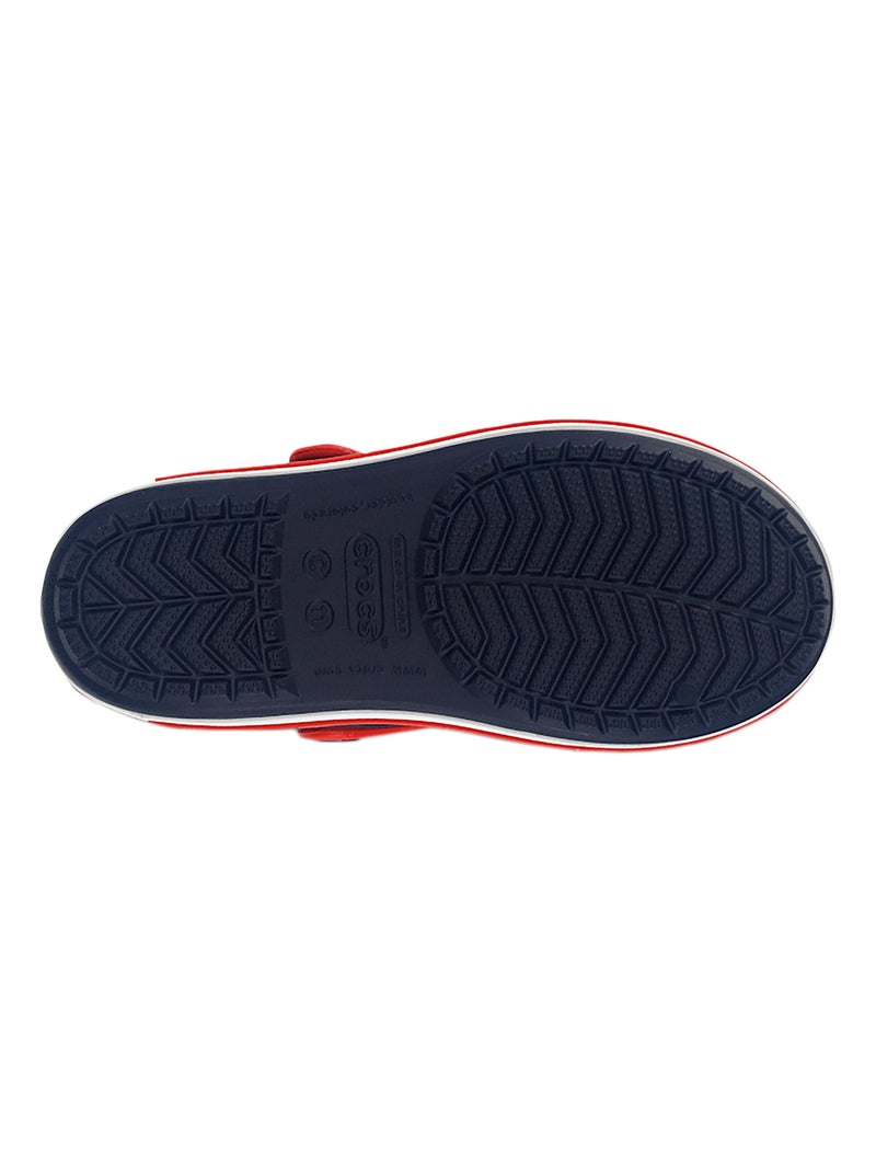 Sandales Enfant Crocs Crocband Bleu Rouge - Kiabi