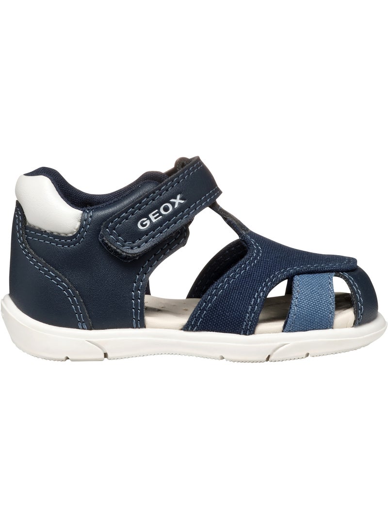Sandales Enfant Cuir Geox Zapito C GBK Canvas Bleu - Kiabi