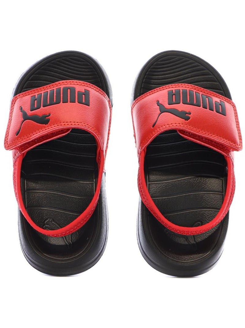 Sandales Enfant Puma Rouge - Kiabi