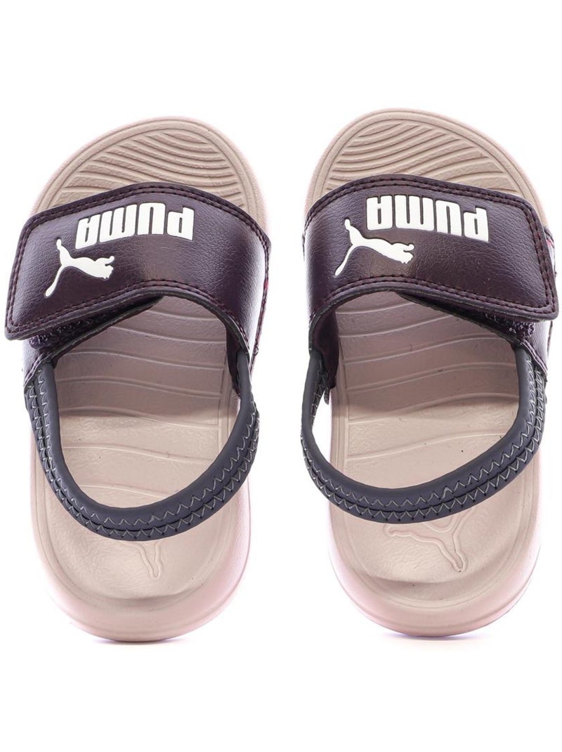 Sandales Enfant Puma Violet prune - Kiabi