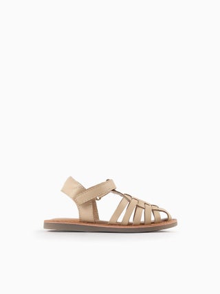 Sandales Entrelacées en Cuir