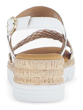 Sandales et en cuir lisse